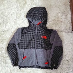 Boys grey North Face jacket